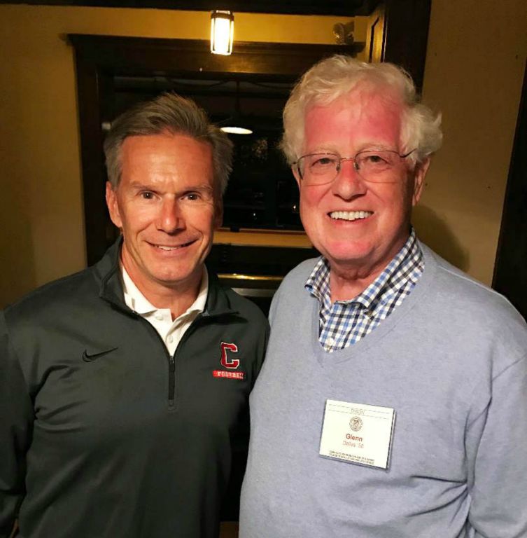 Mark Wolcott ’83 and Glenn Dallas ’58